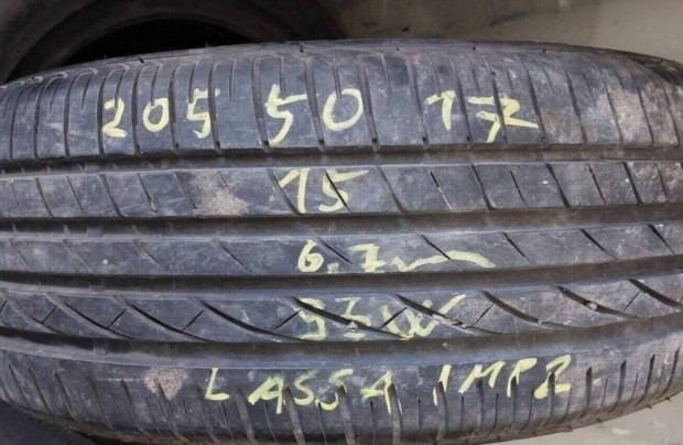 1db 205/50 r17 Lassa Impetus 2 nyári 2015 6,7mm 12000 Ft