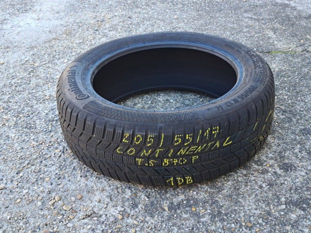 1db 205/55 R17 Continental TS 870P tli gumi 205/55R17 2022-es!