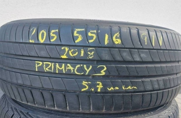 1db 205/55 r16 Michelin nyri 2018 5.7mm 10000ft