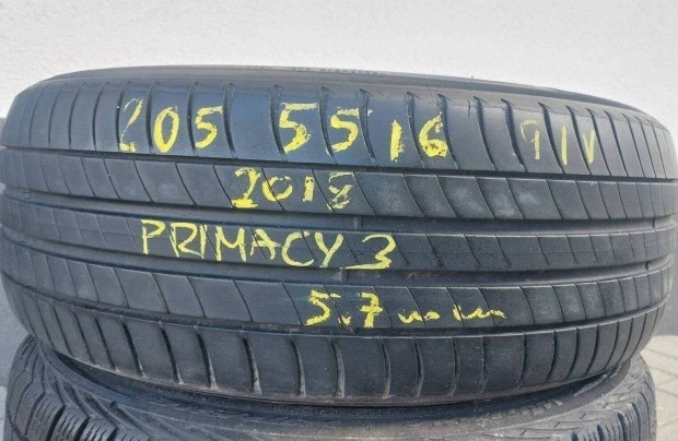 1db 205/55 r16 Michelin nyri 2018 5.7mm 10000ft