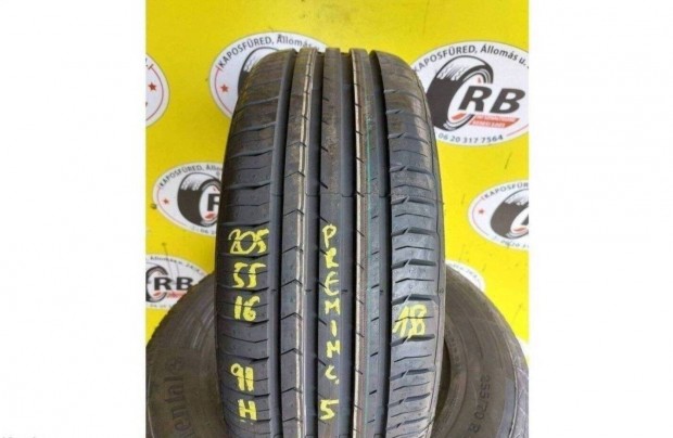1db 205/55 r16 Új Continental nyári 2018 15000ft
