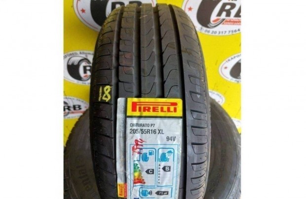 1db 205/55 r16 Új Pirelli Cinturatop7,,Évjarat 2018 20 000 Ft