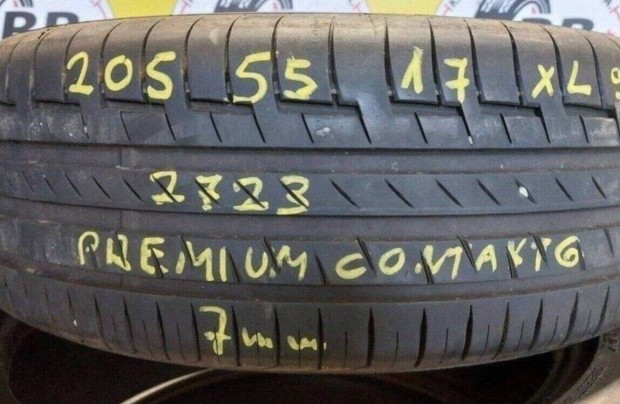 1db 205/55 r17 Continental Premium Contact 6 nyári 2023 7mm 25000 Ft