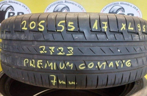 1db 205/55 r17 Continental nyri 2023 7mm 25000 Ft