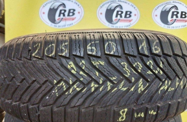 1db 205/60 r16 Michelin Alpin 6 tli 2021 8mm 20000 Ft