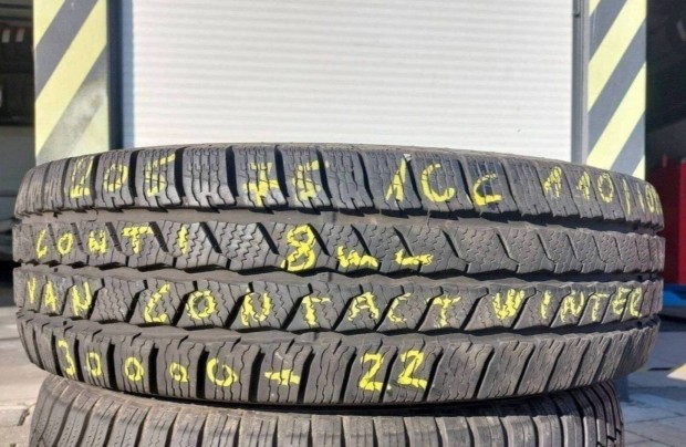 1db 205/75 r16c Continental Vancontactwinter téli 8mm használt 30000ft