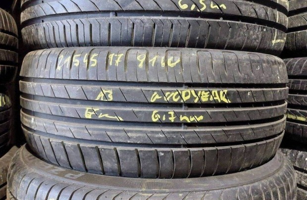 1db 215/45 r17 Goodyear nyri 2013 6,7mm 8000 Ft