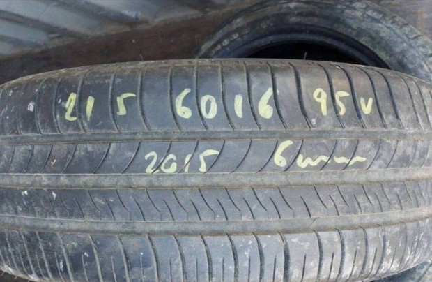 1db 215/60 r16 Michelin Energy Saver nyári 2015 6mm 12700 Ft