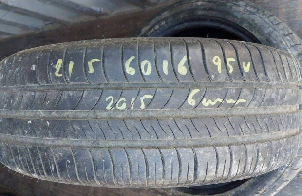 1db 215/60 r16 Michelin Energy Saver nyri 2015 6mm 12700 Ft