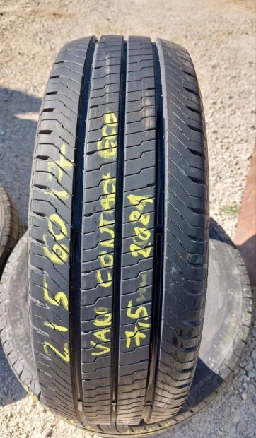 1db 215/60 r17C Continentalvancontact Eco,,vjrat:2021,,7.5mm 28000ft