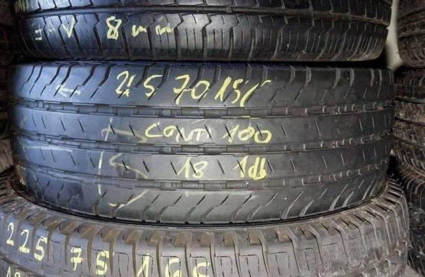 1db 215/70 r15 c Continental Van Contact 100 nyári 2018 7mm 13500 Ft