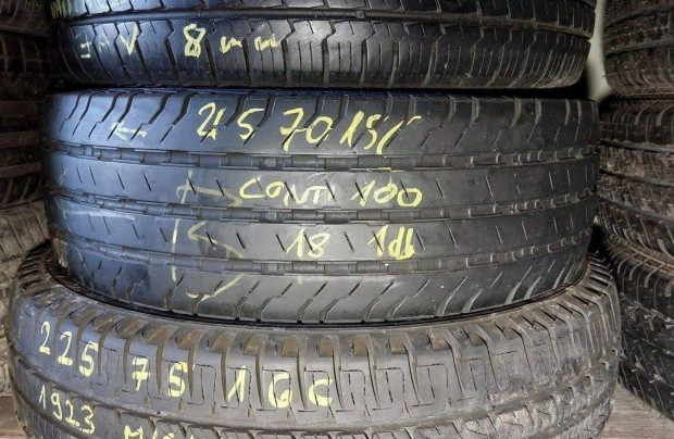 1db 215/70 r15 c Continental nyri 2018 7mm 13500 Ft