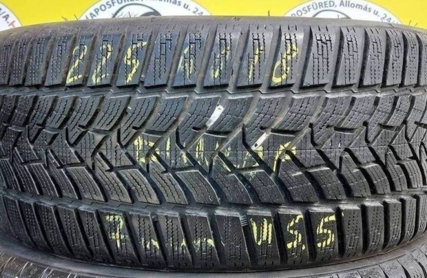 1db 225/40 r18 Dunlop tli 7mm 20 000 Ft