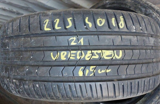 1db 225/40 r18 Vredestein nyri 2021 6,5mm 25000 Ft