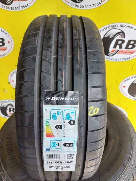 1db 225/50 r17 Dunlop Sportmaxx RT2,,vjrat:2020