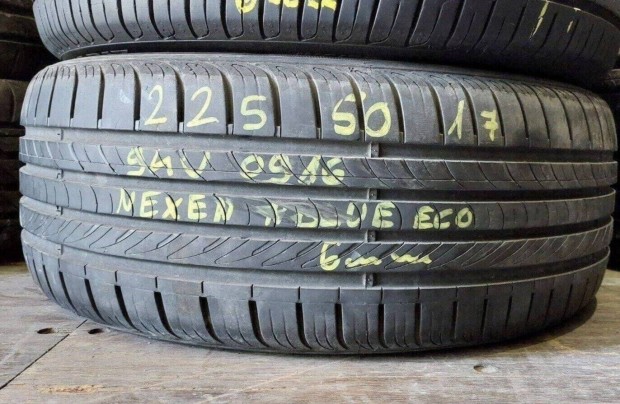 1db 225/50 r17 Nexen Nblue ECO nyri 2016 6mm 12000 Ft