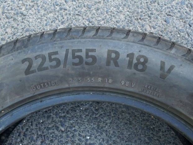 1db 225/55R18 Continental Premiumcontact nyri gumi pt ptkerk 18"