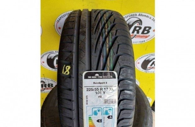 1db 225/55 r17 Uniroyal Rainexpert3,,Évjárat:2018 25 000 Ft