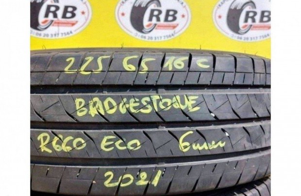 1db 225/65 r16 C nyri Bridgestone 2021 6mm 20000 FT