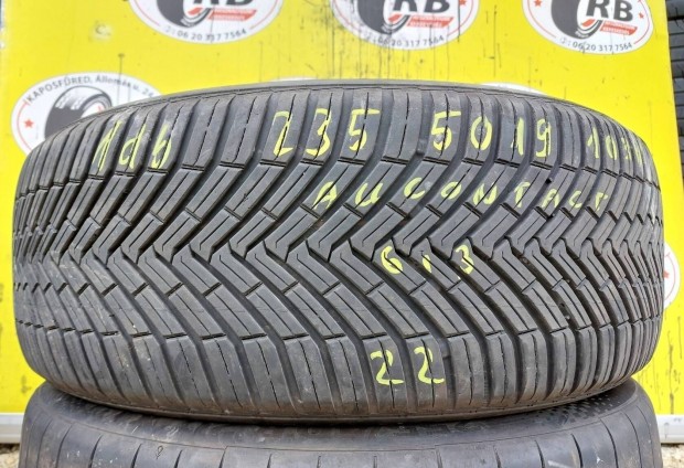 1db 235/50 r19 Continental Allscontact,,Évjárat:2022,,6.8mm