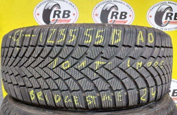 1db 235/55 r19 Bridgestone LM005 téli 2024 7,5 mm 35000 Ft/db