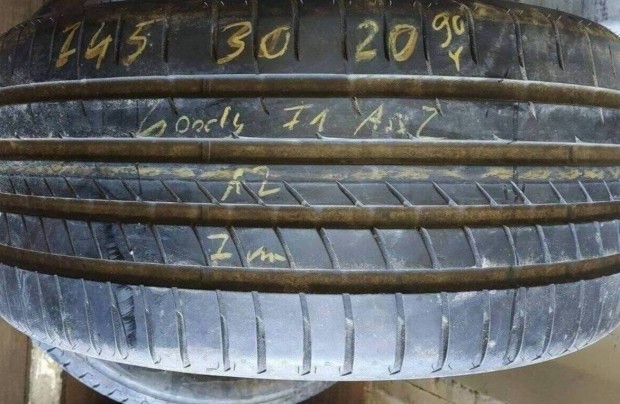 1db 245/30 r20 Goodyear F1 nyári 2012 7mm 10 000 Ft
