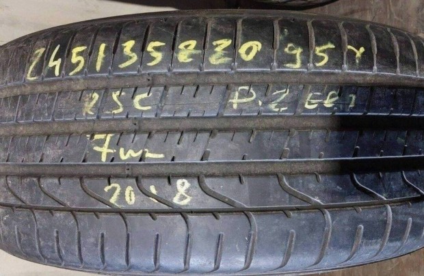 1db 245/35 r20 Pirelli P Zero RSC nyári 2018 7mm 30000 Ft