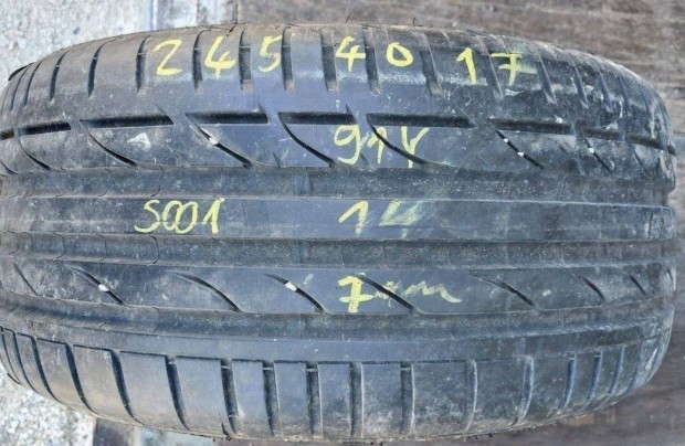 1db 245/40 r17 Bridgestone nyri 2014 7mm 12700 Ft