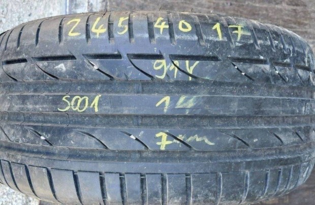 1db 245/40 r17 Bridgestone nyri 2014 7mm 12700 Ft