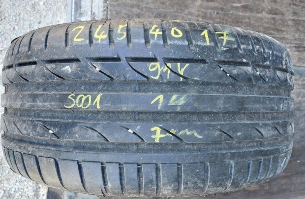 1db 245/40 r17 Bridgestone nyri 2014 7mm 12700 Ft