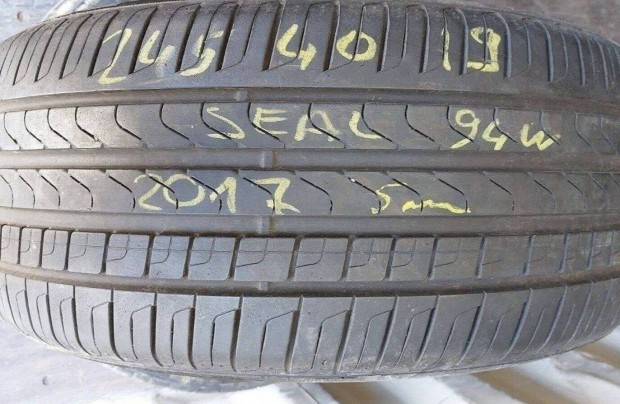 1db 245/40 r19 Pirelli Cinturato P7 nyri 2017 5mm 20000 Ft