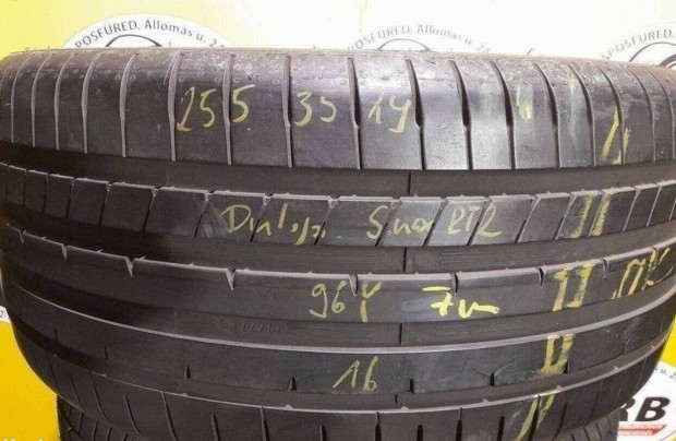 1db 255/35 r19 Dunlop Sportmaxxrt,,vjrat2016,,7mm 25000ft