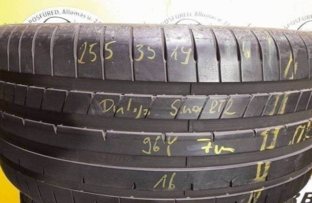 1db 255/35 r19 Dunlop Sportmaxxrt,,vjrat2016,,7mm 25000ft