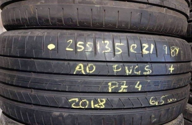 1db 255/35 r21 Pirelli PZ4 A0 nyári 2018 6,5mm 35000 Ft
