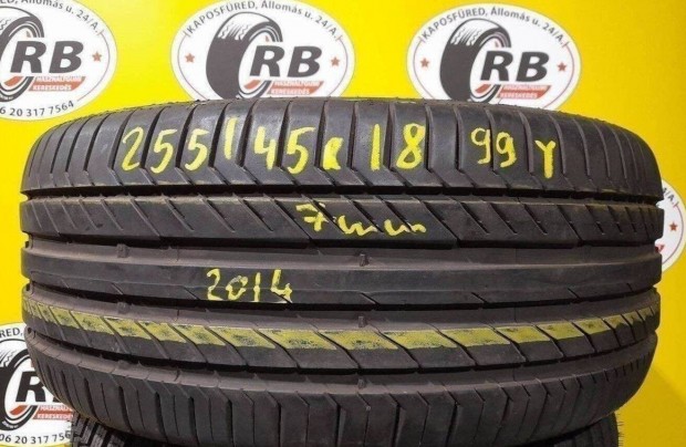 1db 255/45 r18 Continental 2014 7mm 22 500 Ft