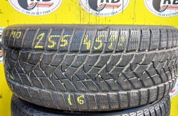 1db 255/45 r20 Dunlop tli 2016 7mm 20 000 Ft