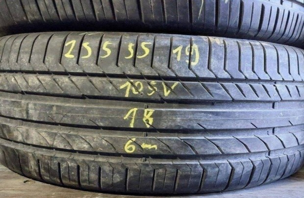 1db 255/55 r19 Continental Sport Contact 5 SEAL nyári 2018 6mm 20000Ft