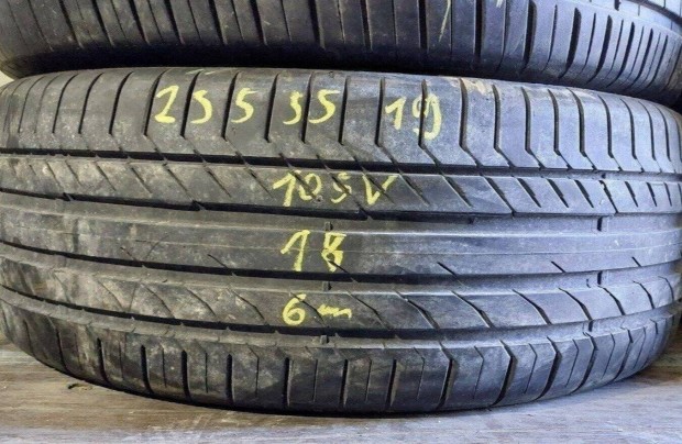 1db 255/55 r19 Continental nyri 2018 6mm 20000 Ft