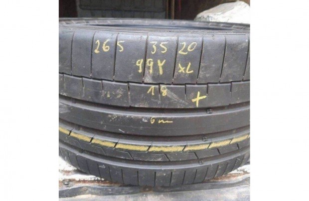 1db 265/35 r20 Continental Sportcontact6,,vjrat2018,,6mm: 25000ft