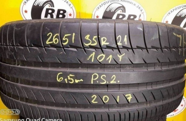 1db 265/35 r21 Michelin Pilotsport2(NO)2017 6.5mm 40000ft