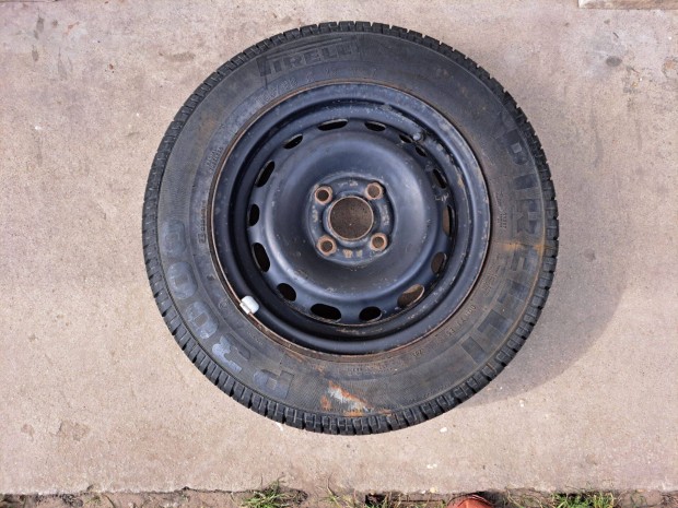 1db 4x100 13" Opel Daewoo gyári GM Acélfelni lemezfelni pótkerék Eladó