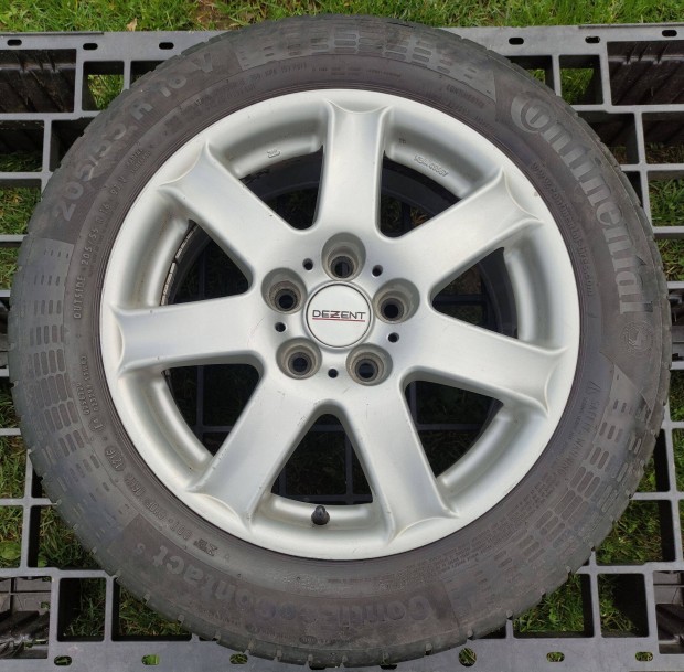 1db 5x112 R16 VW SEAT Skoda AUDI felni 205/55 R16 Continental pótkerék