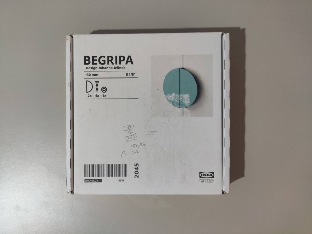 1db IKEA Begripa foganty