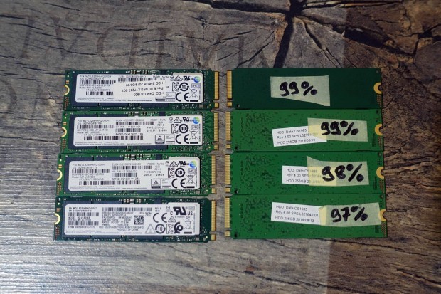 1db Samsung 256GB M.2 Nvme SSD 2280 / PM981 / 97-99%