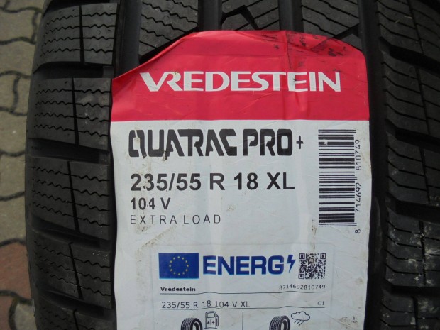 1db j 235/55 R 18-as Vredestein ngyvszakos gumi elad