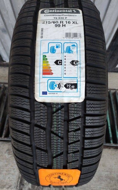 1db j Continental 215/60 R16 215/60R16 99H XL tli gumi fl r alatt!
