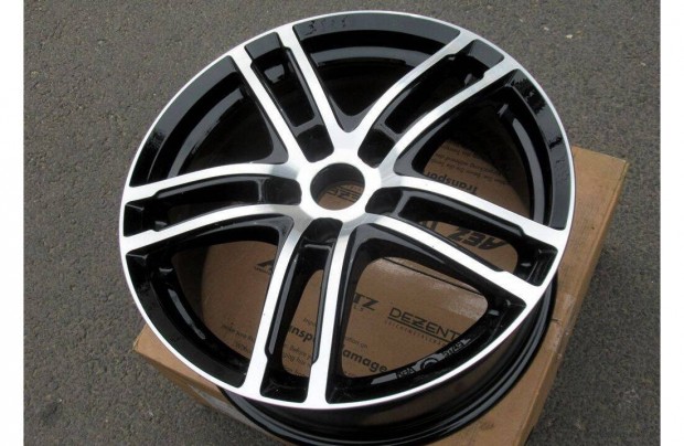 1db Új Dezent TZ Dark 18" alufelni 5x114.3 felni pót kerék pótkerék