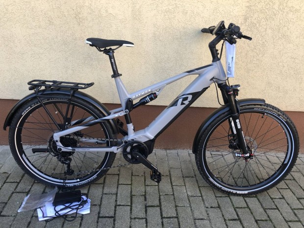 1km-es Raymon Crossray Fse 5.0 ebike,  Yamaha 630Wh, garancia