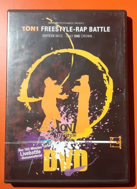 1on1 Freestyle Rap Battle DVD