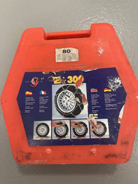 1x haszn�lt h�l�nc, 14/15/16 "-os kerekekre